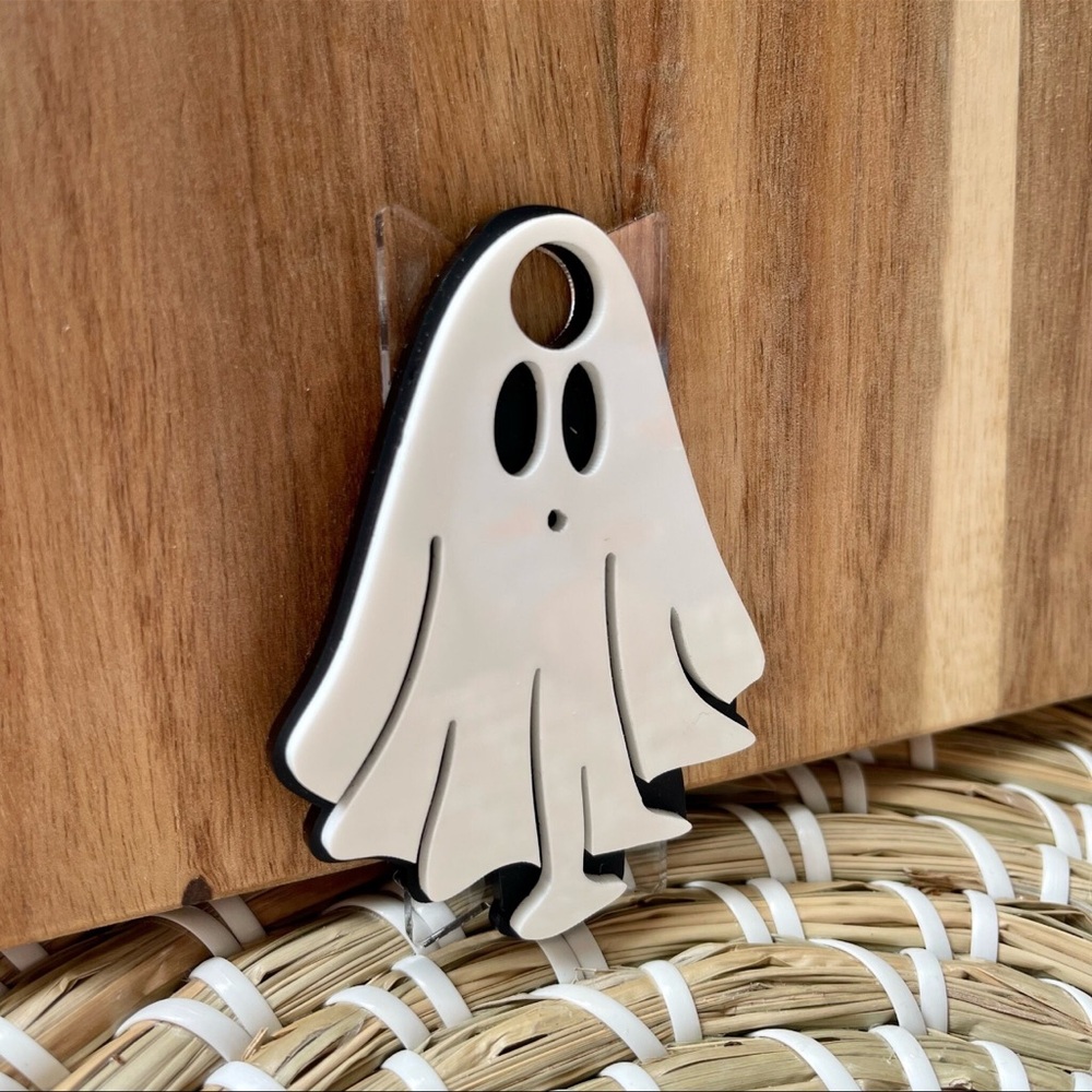 Ghost Tumbler Topper | 40oz or 30oz Tumbler Topper | Halloween Tumbler Topper - Picture 3 of 3